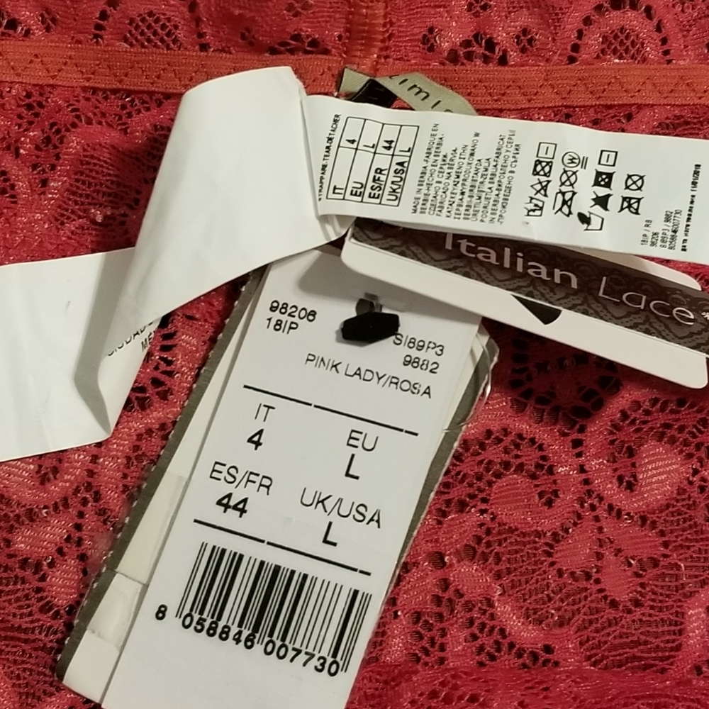 Intimissimi High Waist Lace Panty, NWT, Size Large - Picture 3 of 7